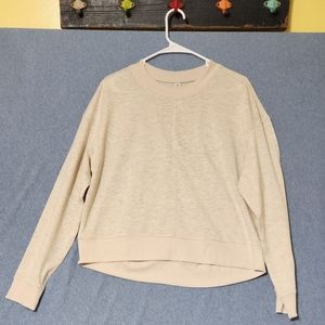 Yogasmoga off white sweatshirt. Size medium